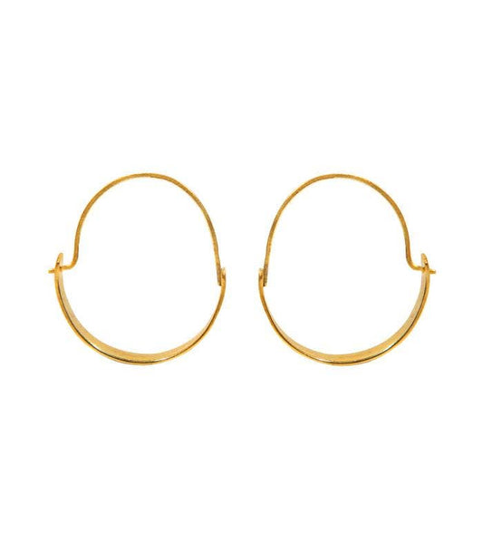PURPOSE Jewelry - Magnolia Hoops Gold