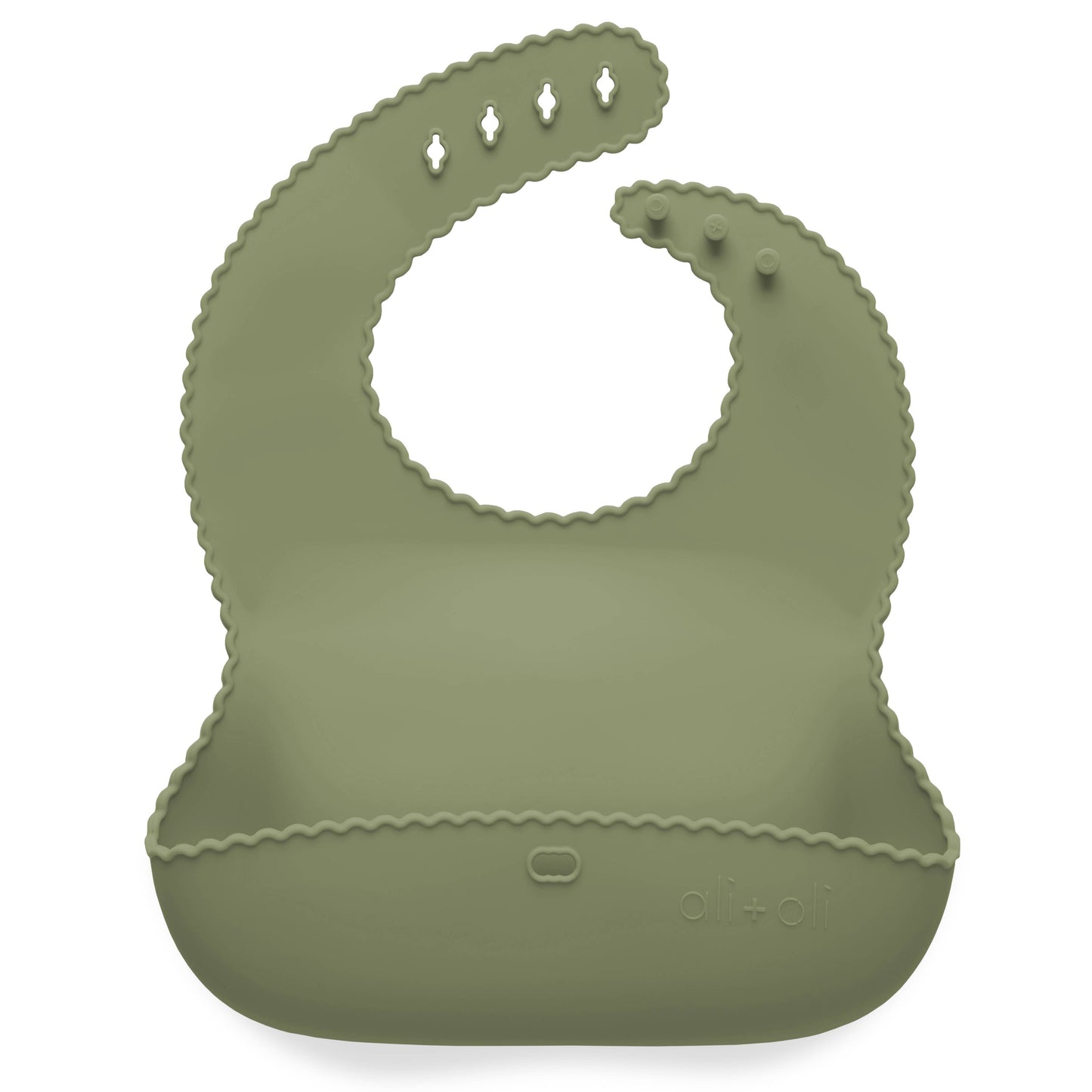 Sage Silicone Roll Up Bib