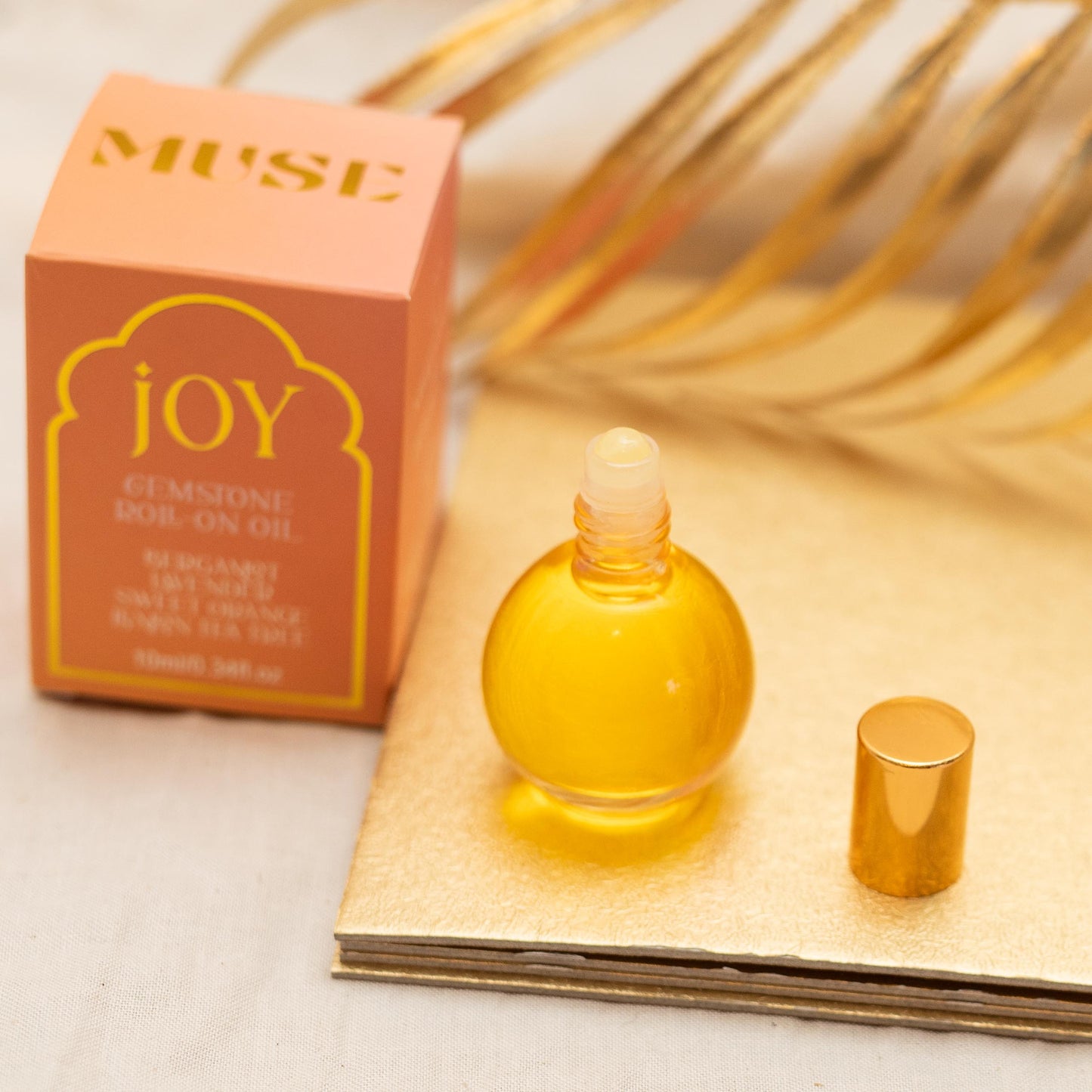 Joy - Aromatherapy Crystal Essential Oil Roll On