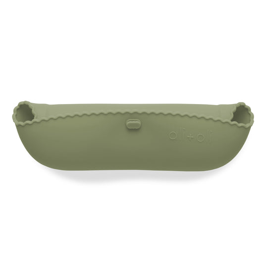 Sage Silicone Roll Up Bib