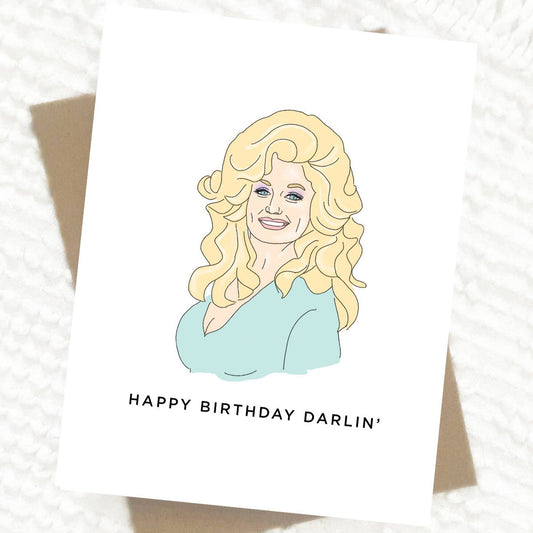 Dolly Parton Birthday Card