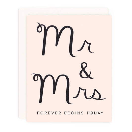 Mr & Mrs Forever Card