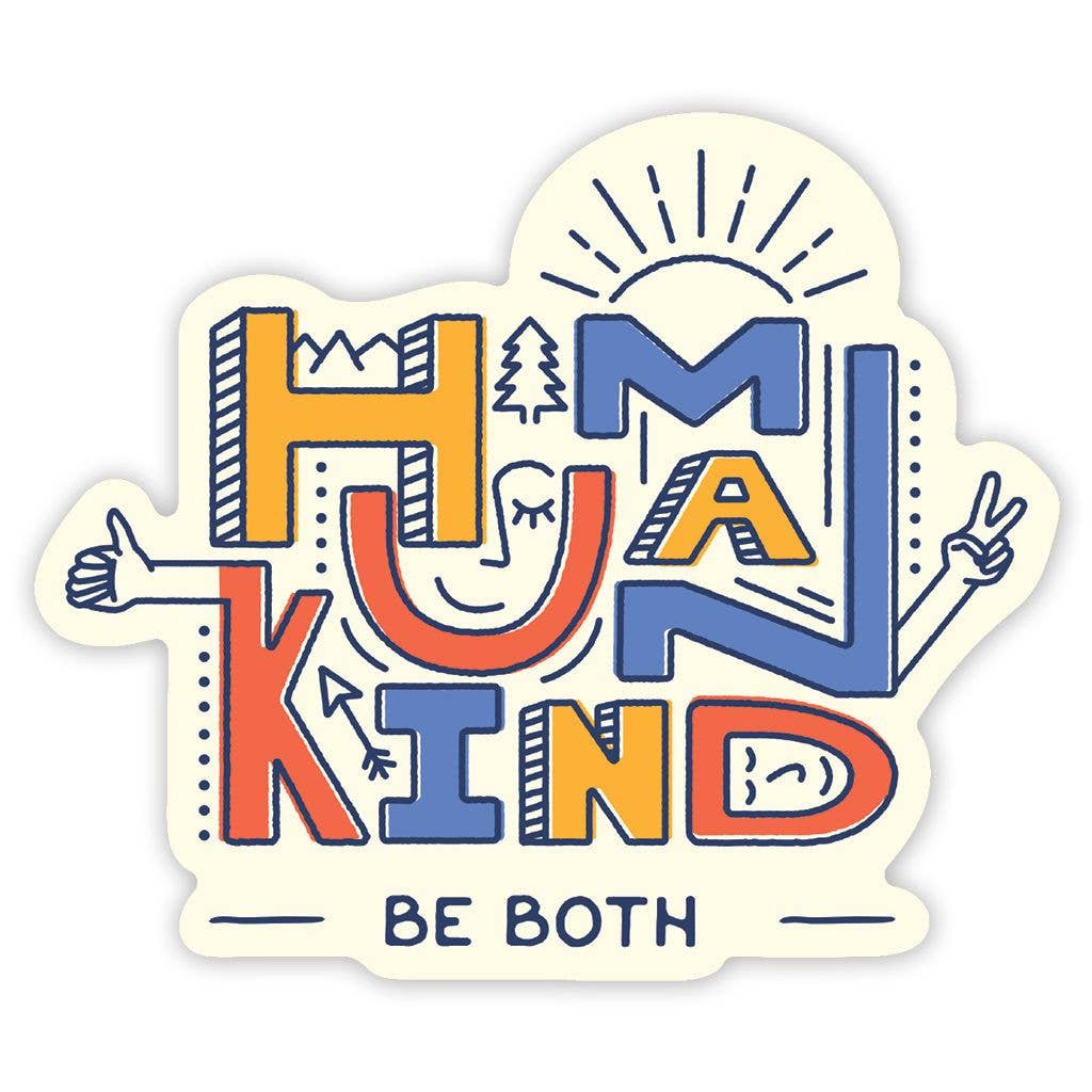 Human Kind Sticker