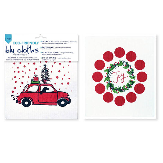 Christmas Nostalgia Reusable Sponge