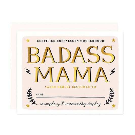 Badass Mama Card