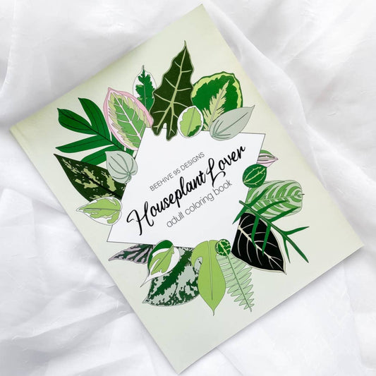 Houseplant Lover Coloring Book