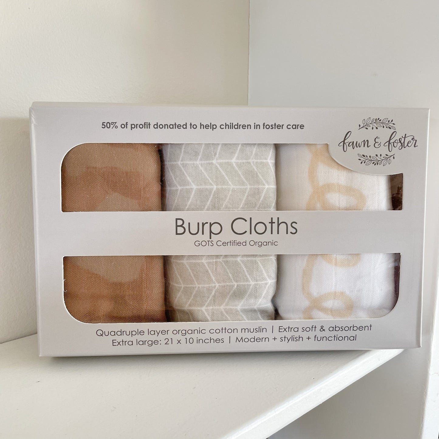 Organic Burp Cloths