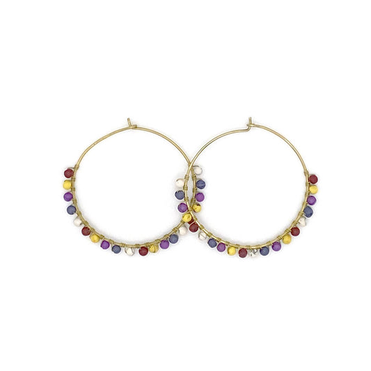 PURPOSE Jewelry - Luni Fiesta Hoops