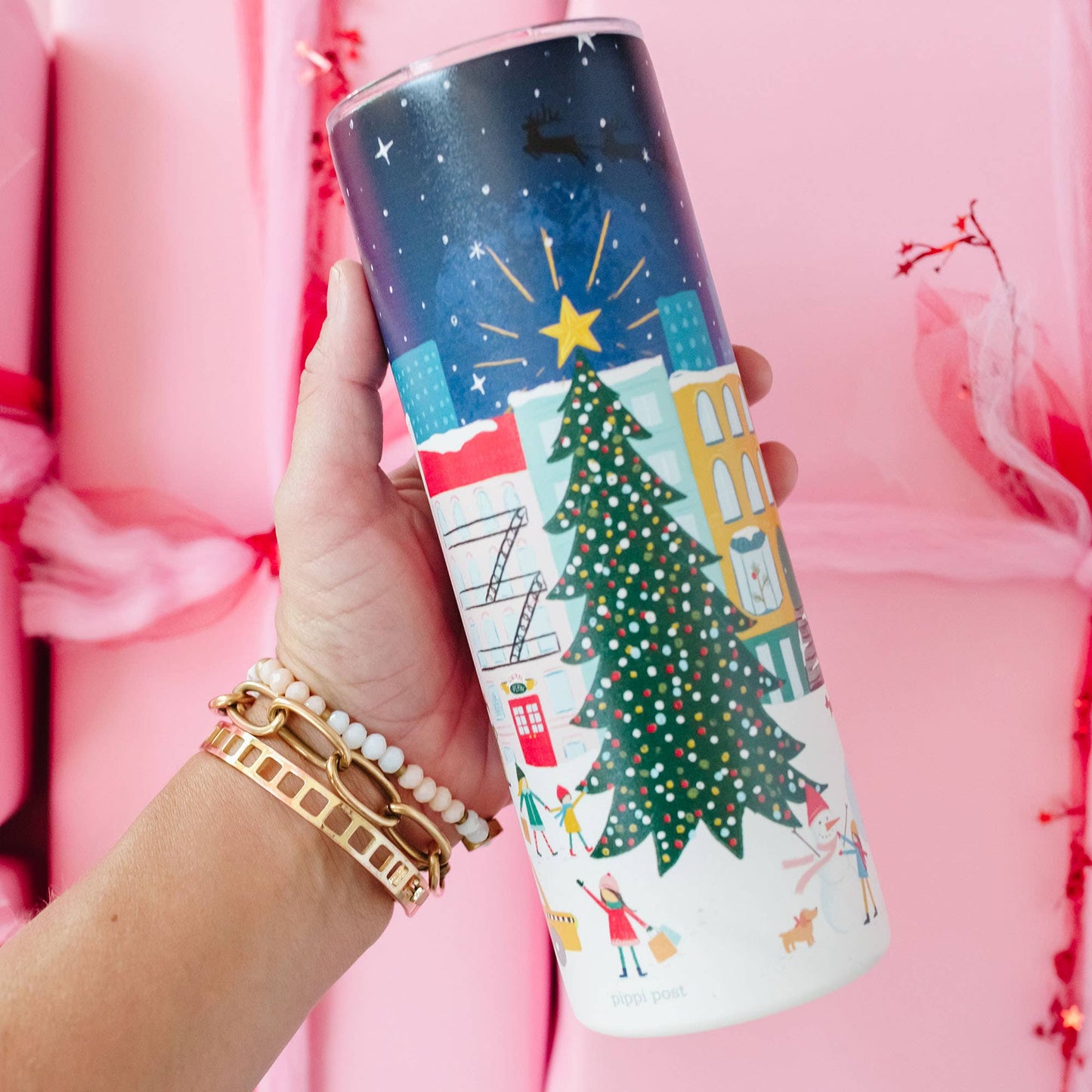 Winter Nights & City Lights Tumbler