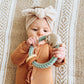 Sloth Silicone Teether Rattle