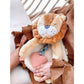 Lion Lovey with Silicone Teether