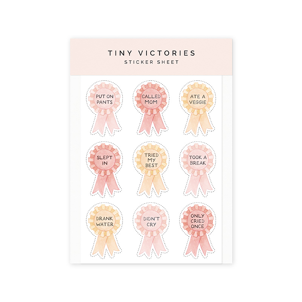 Tiny Victories Sticker Sheet
