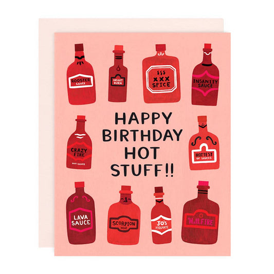 Hot Stuff Birthday Card
