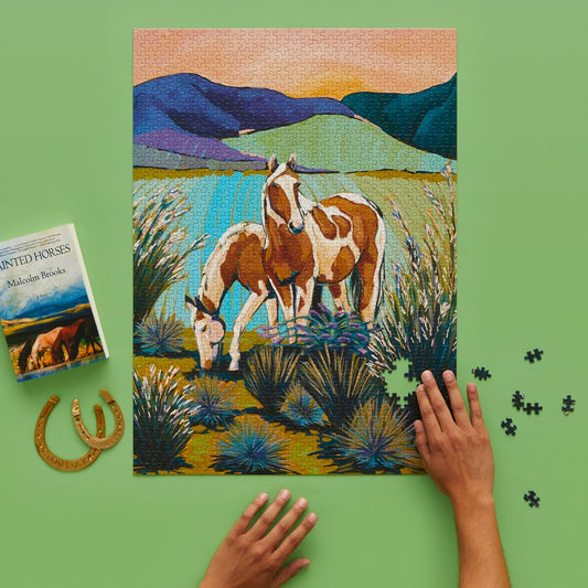 Painted Horses 1000 Piece Puzzle