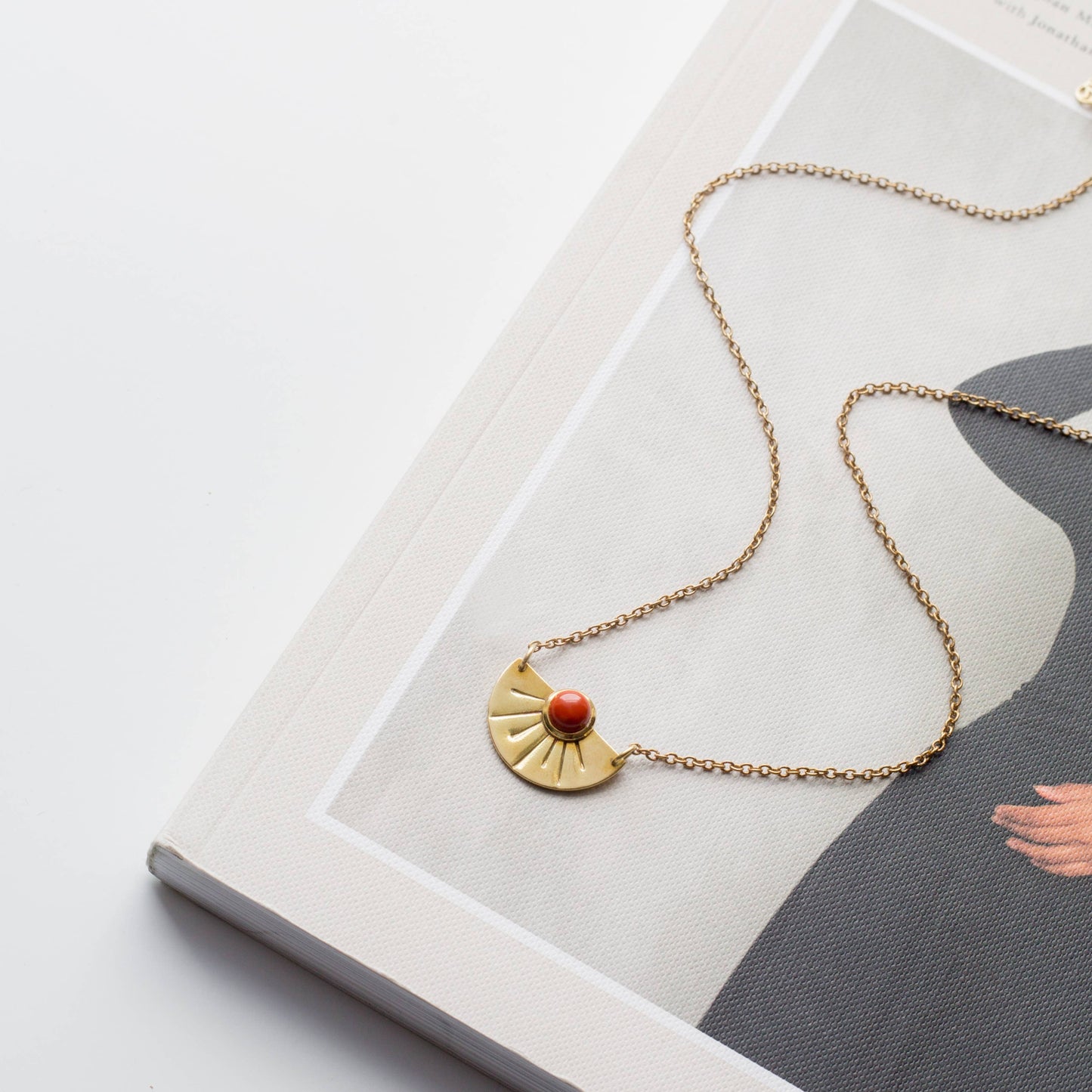 PURPOSE Jewelry - Brass Oasis Necklace