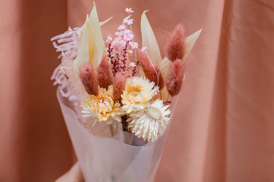 Lark Pink & White Mini Bouquet
