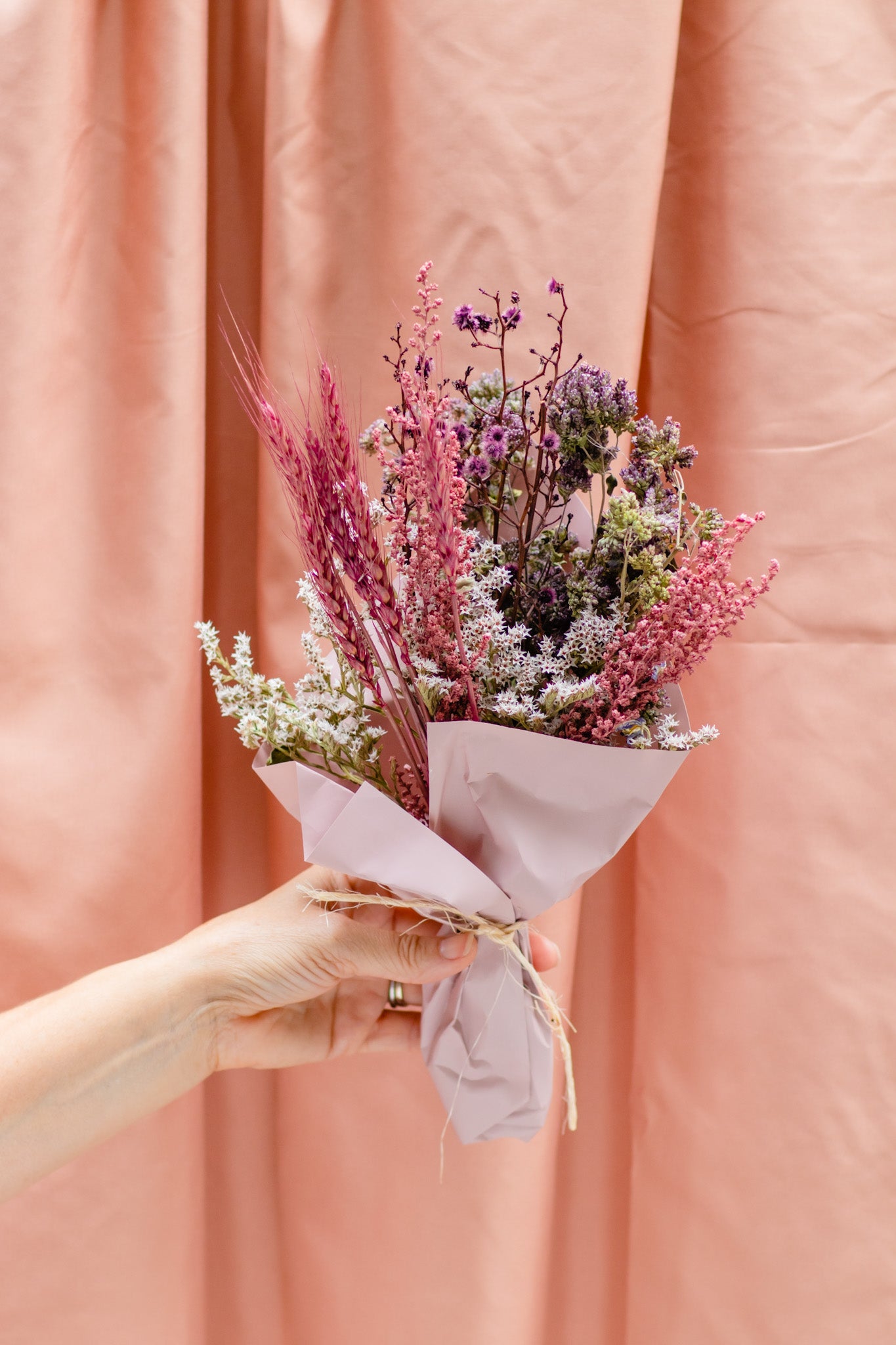Farmhouse Purple Mini Bouquet