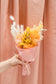 Peaches & Cream Mini Bouquet
