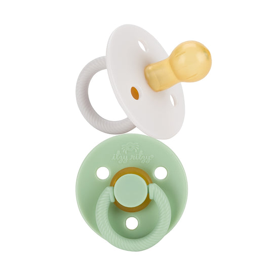 Mint + White Pacifiers