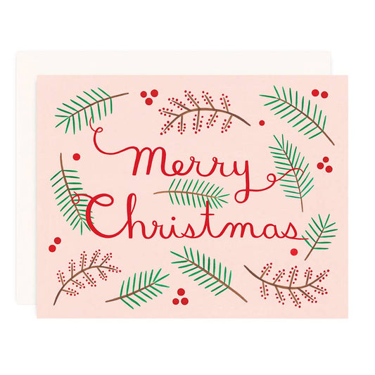 Christmas Flora Card