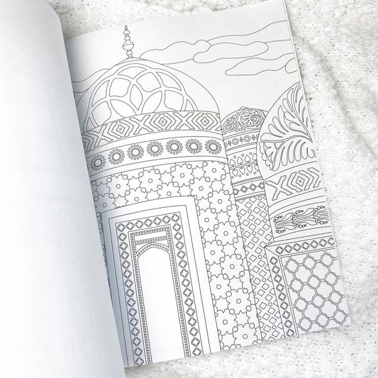 Architecture Coloring Book