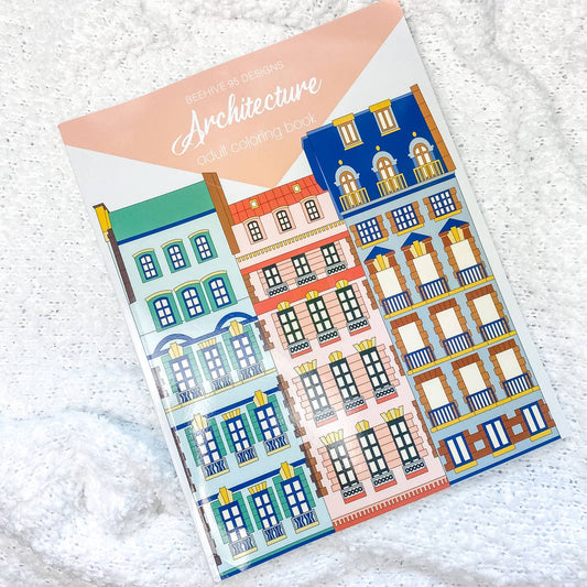 Architecture Coloring Book