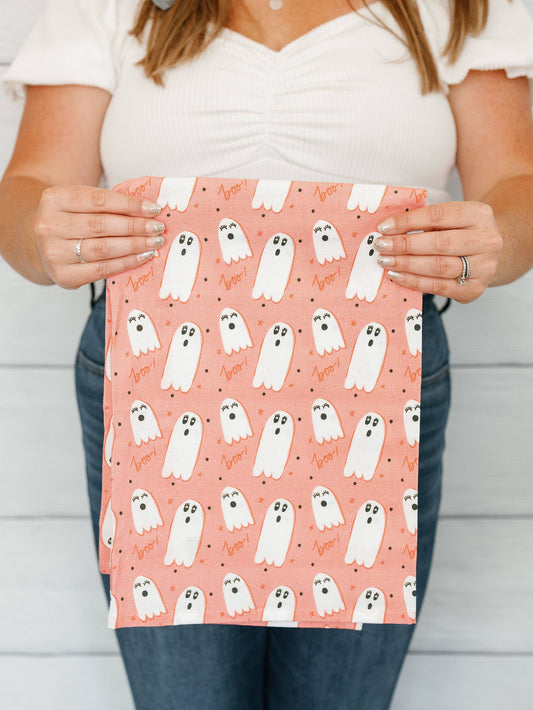 Halloween Ghost Flour Sack Towel