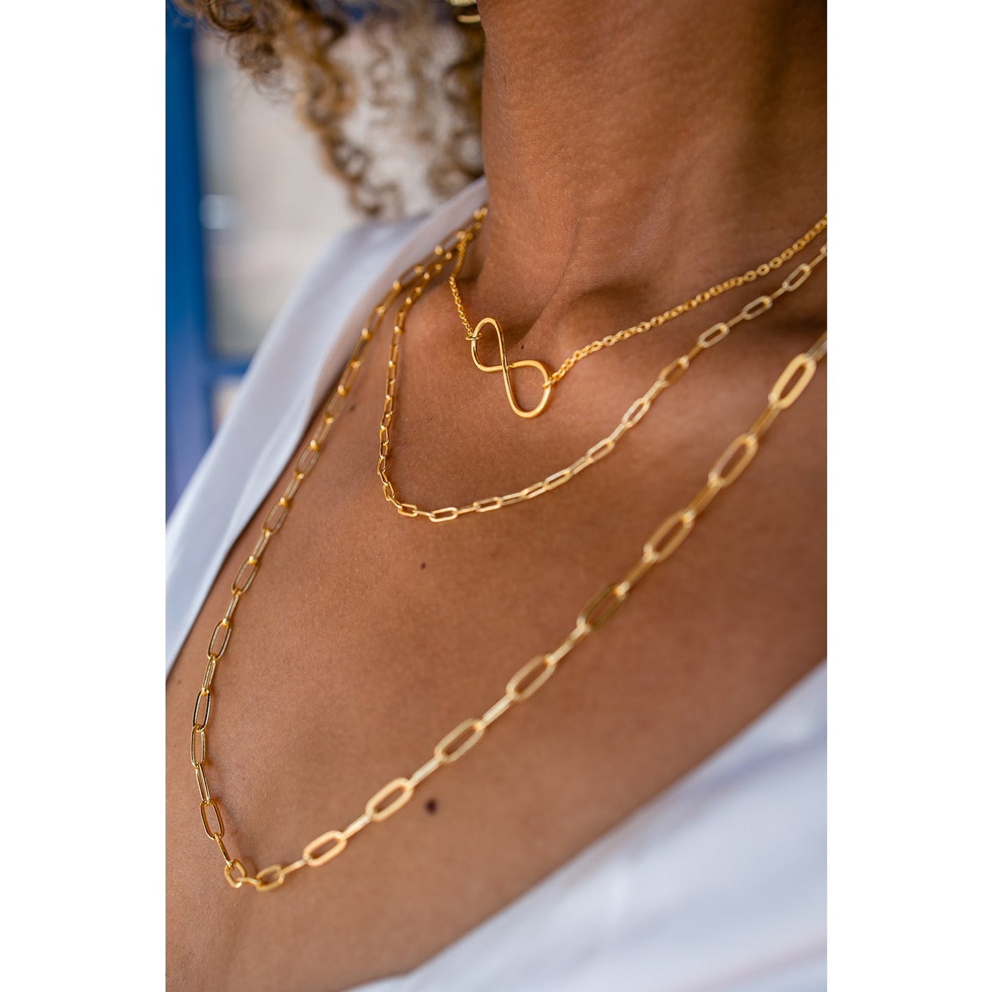 PURPOSE Jewelry - Swing Paperclip Necklace